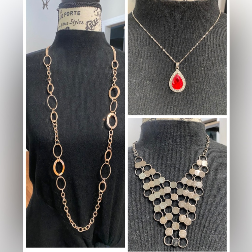 Gold Chain Link Necklace